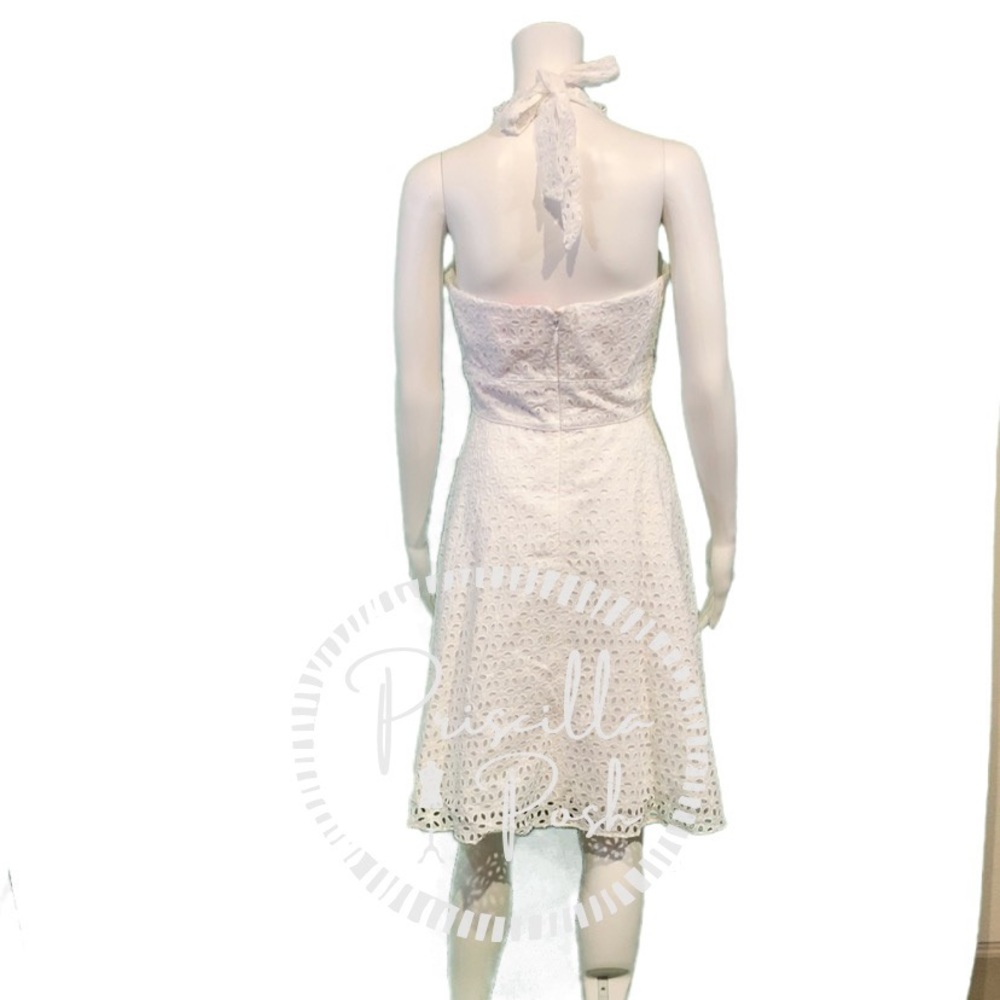 NWT Lilly Pulitzer “Willa Midi Dress” White Halter - Picture 8 of 14